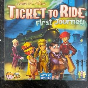 Ticket to Ride: First Journey Board Game